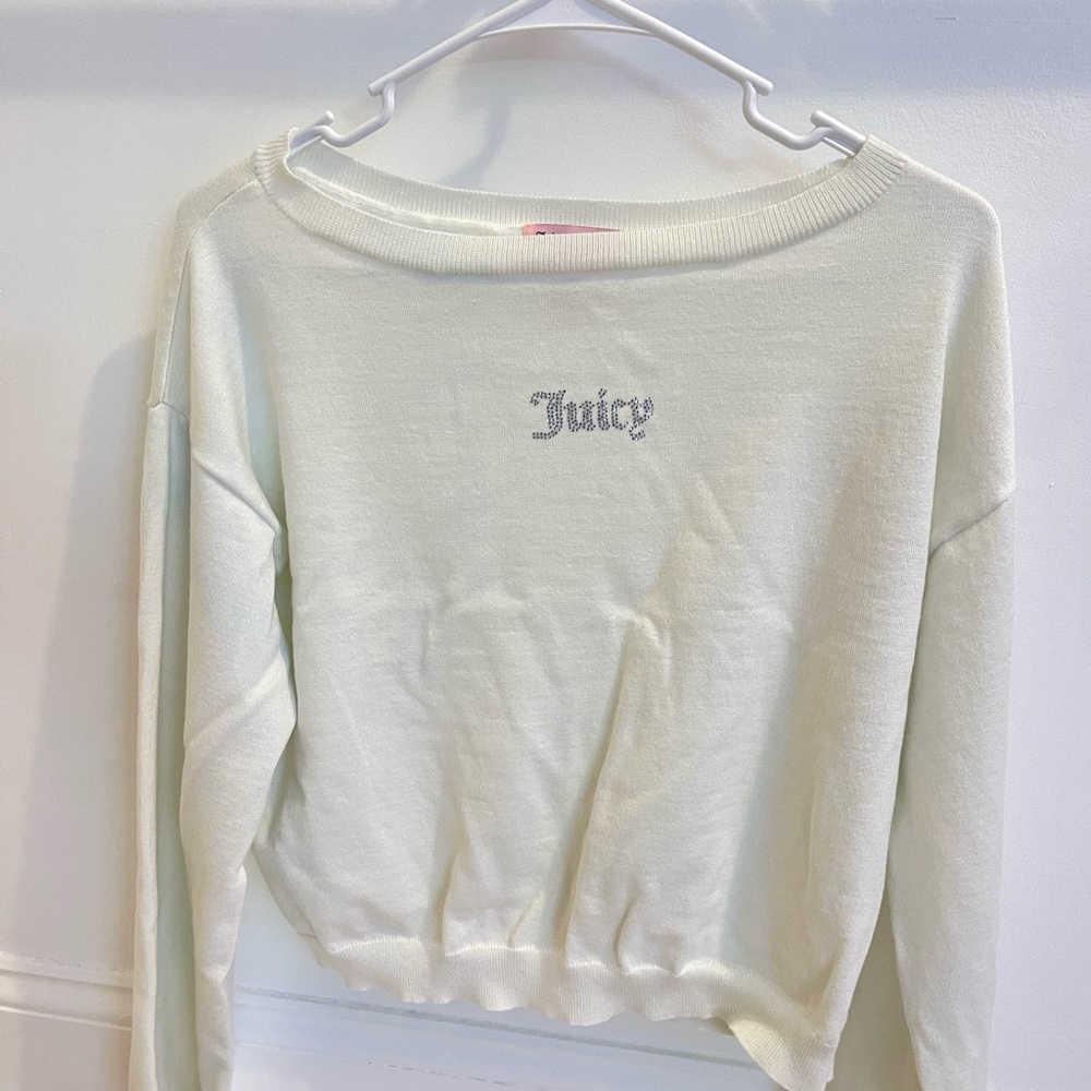 Juicy Couture Ivory Knit Top